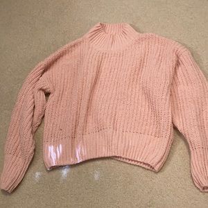 Pink Knit Sweater